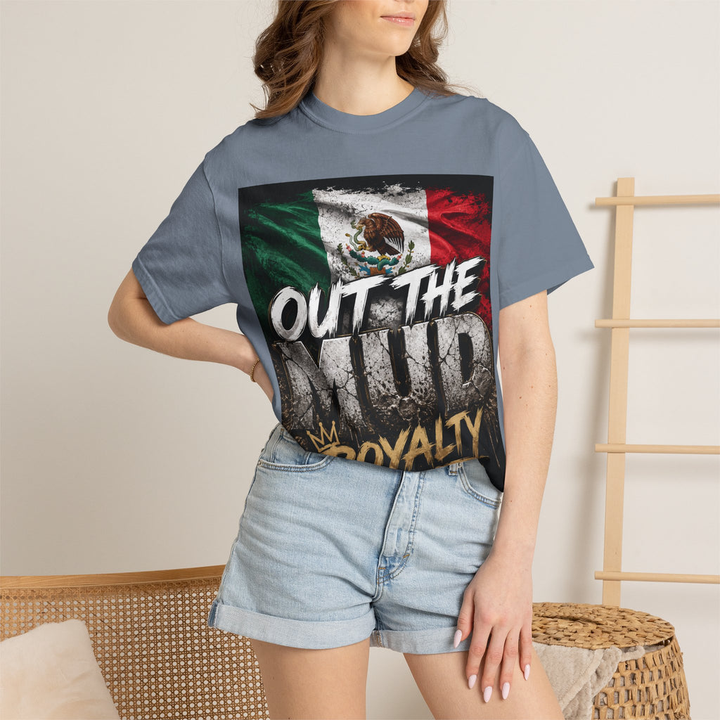 Out The Mud Royalty T-Shirt — Mexican Flag Streetwear Tee
