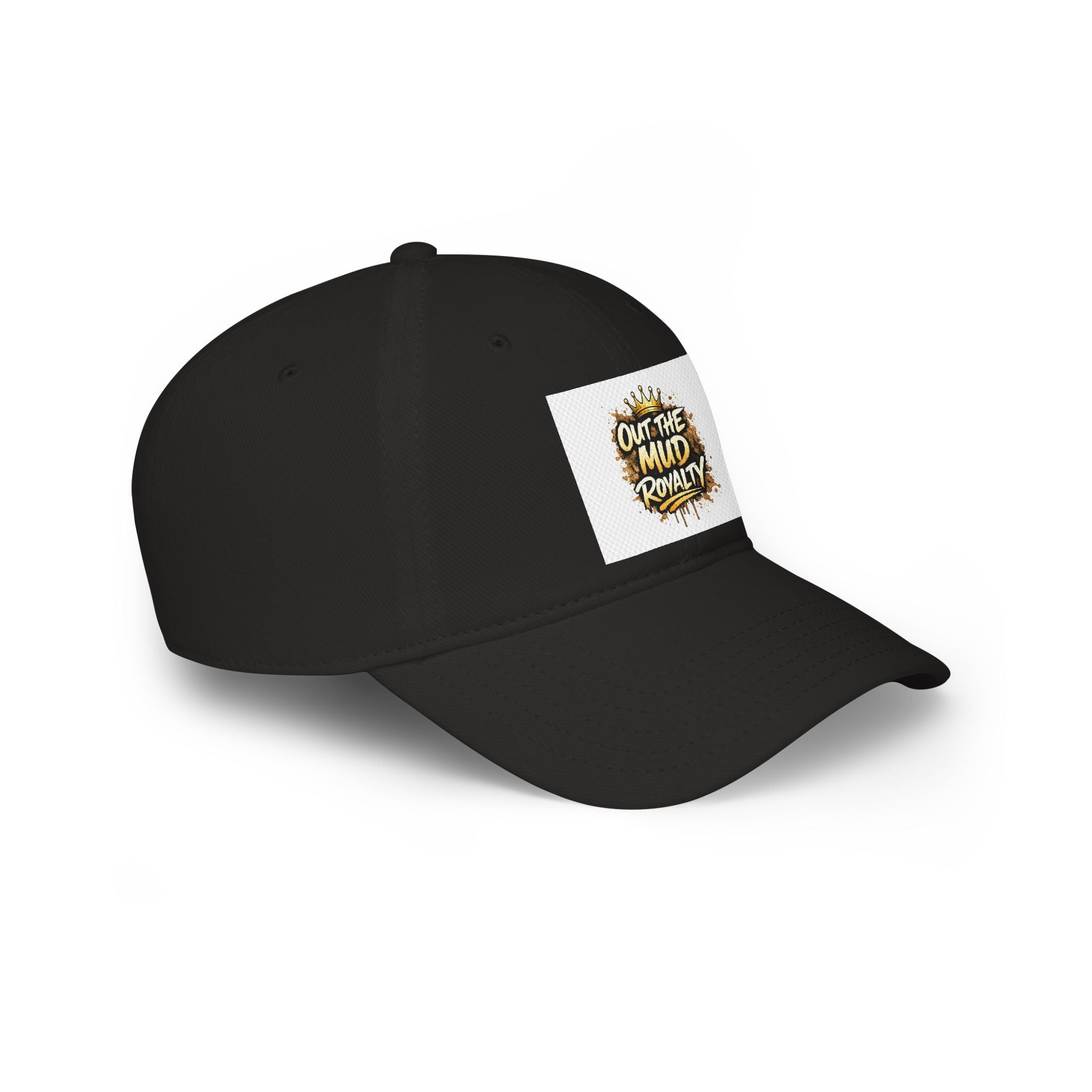 Low Profile Baseball Cap — "Out the Mud Royalty" Crown Graphic Hat