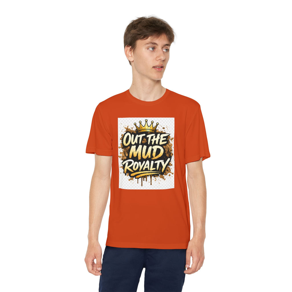 Youth Competitor Tee — "Out the Mud Royalty" Graphic Tee