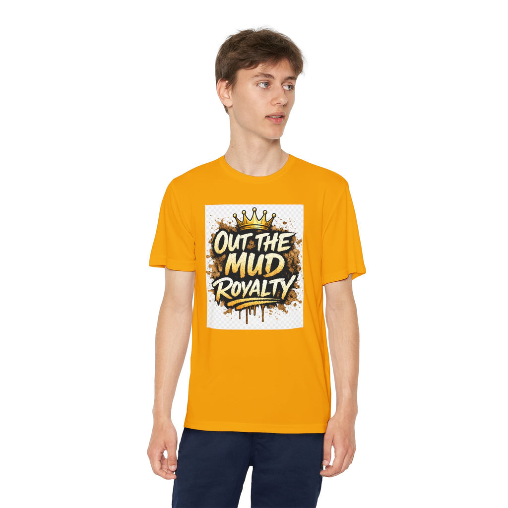 Youth Competitor Tee — "Out the Mud Royalty" Graphic Tee