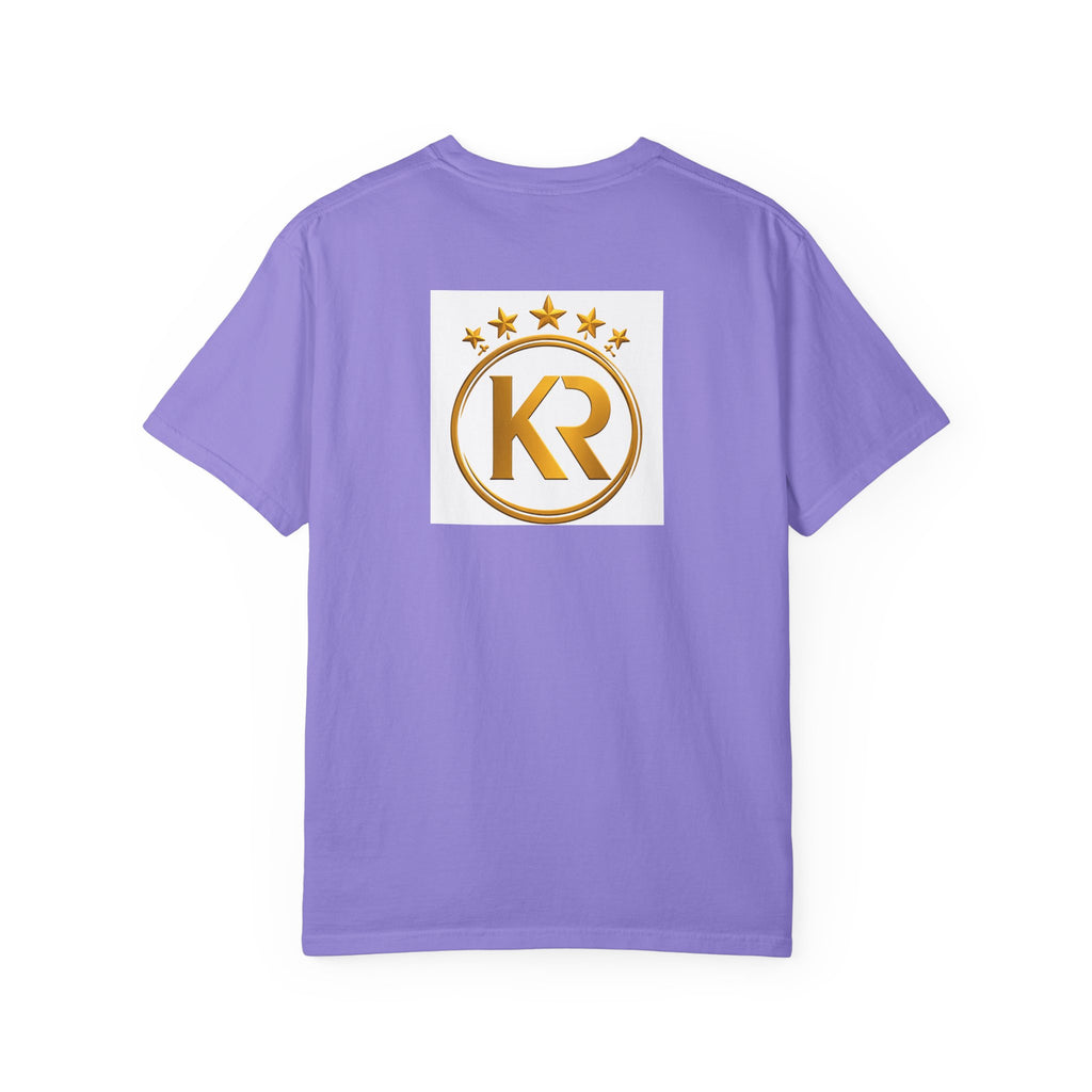 Royalty King Lion T-Shirt — Gold Crest Graphic Tee