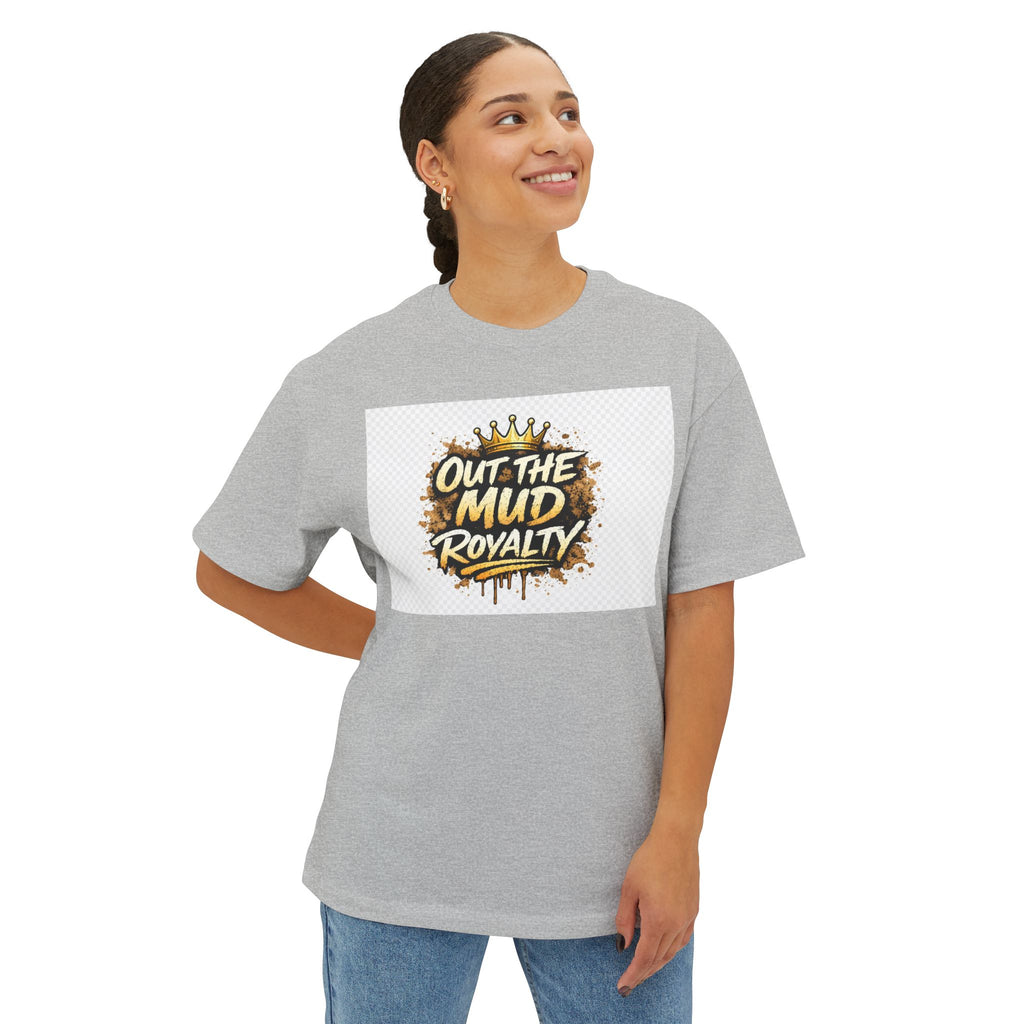 Graphic Tee — "Out The Mud Royalty" Dirt Splash Design