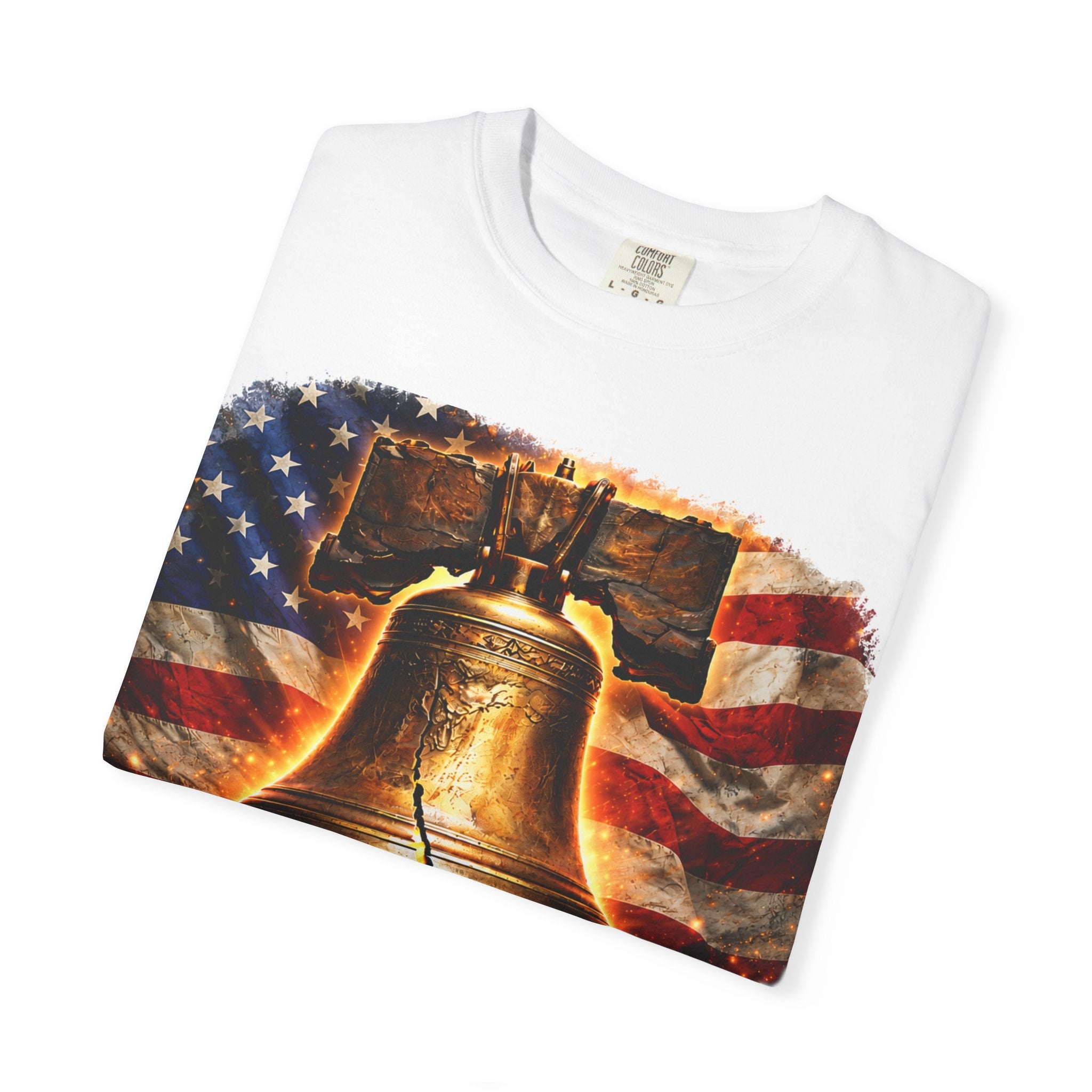 Liberty Bell T-Shirt — Patriotic American Flag Tee