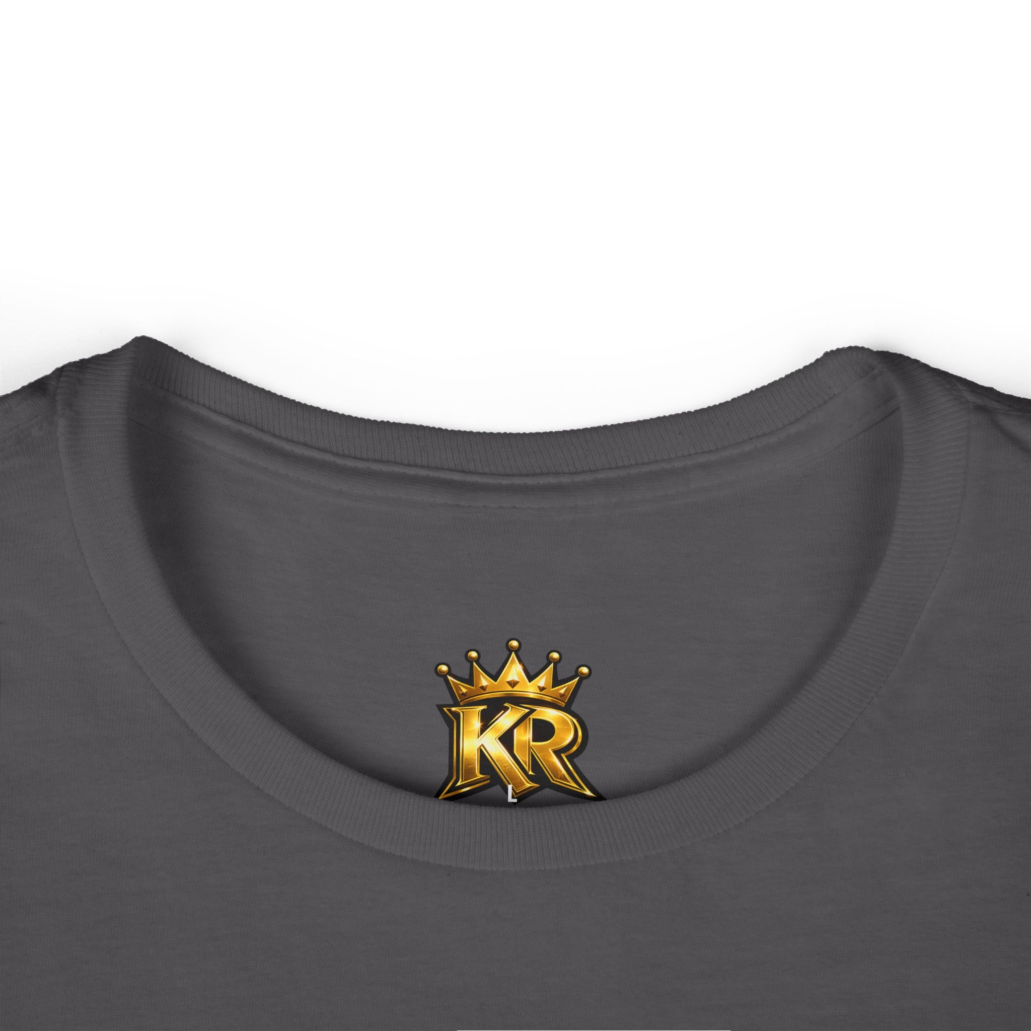 Out The Mud Royalty Women's Tee — Mud-Grit Crown Graphic Shirt for Strong, Hustling Women