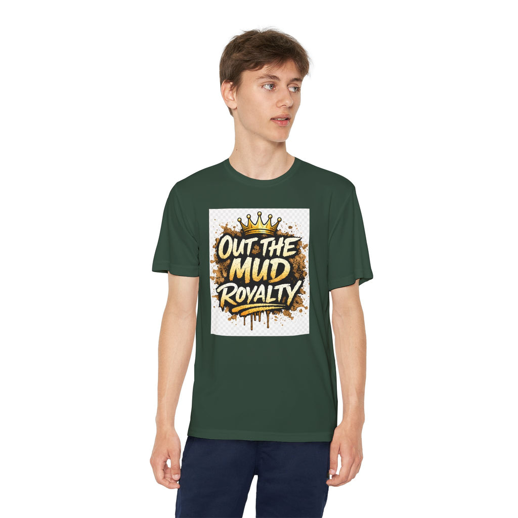 Youth Competitor Tee — "Out the Mud Royalty" Graphic Tee