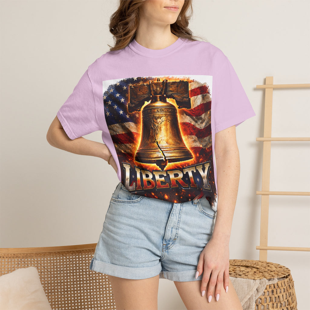 Liberty Bell T-Shirt — Patriotic American Flag Tee
