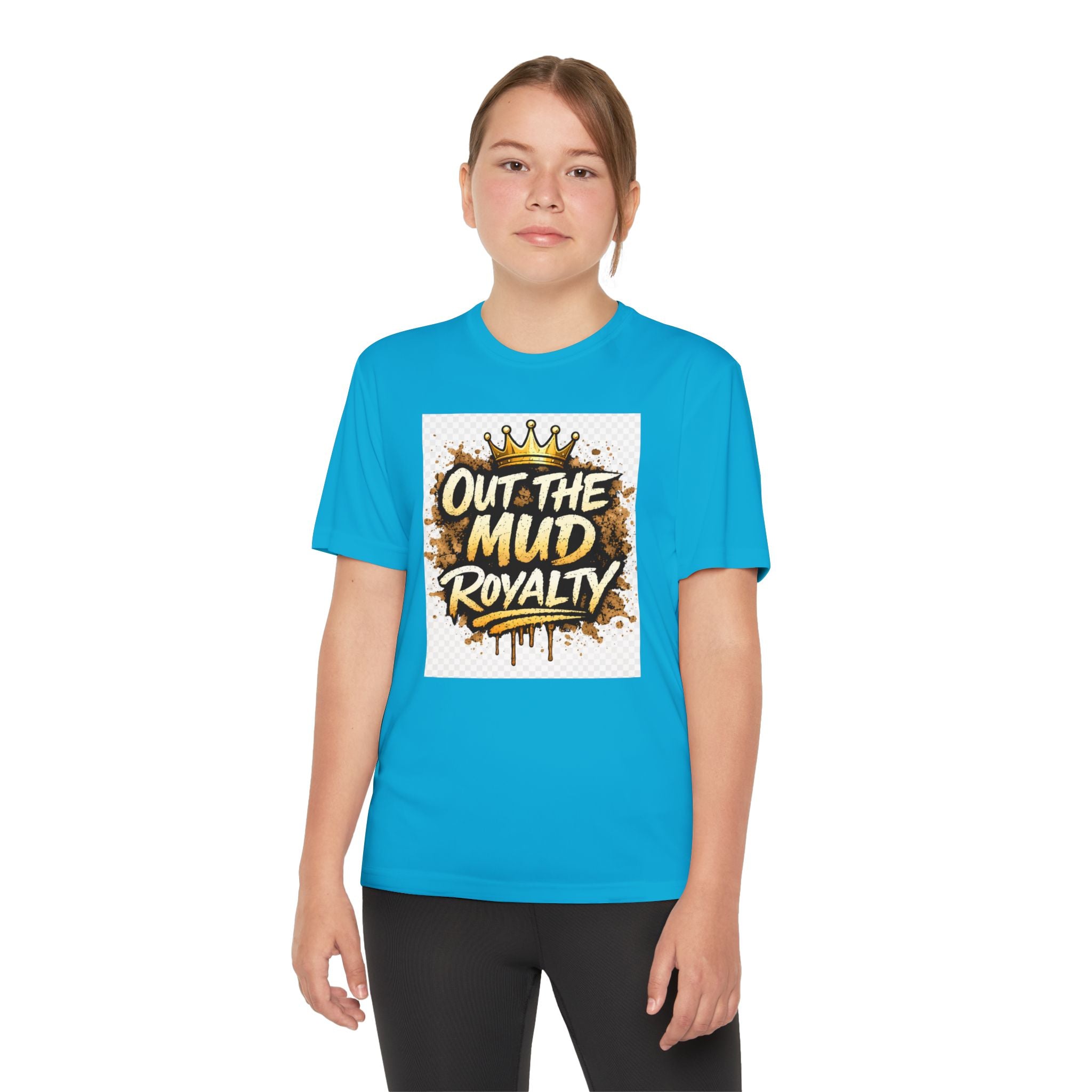 Youth Competitor Tee — "Out the Mud Royalty" Graphic Tee