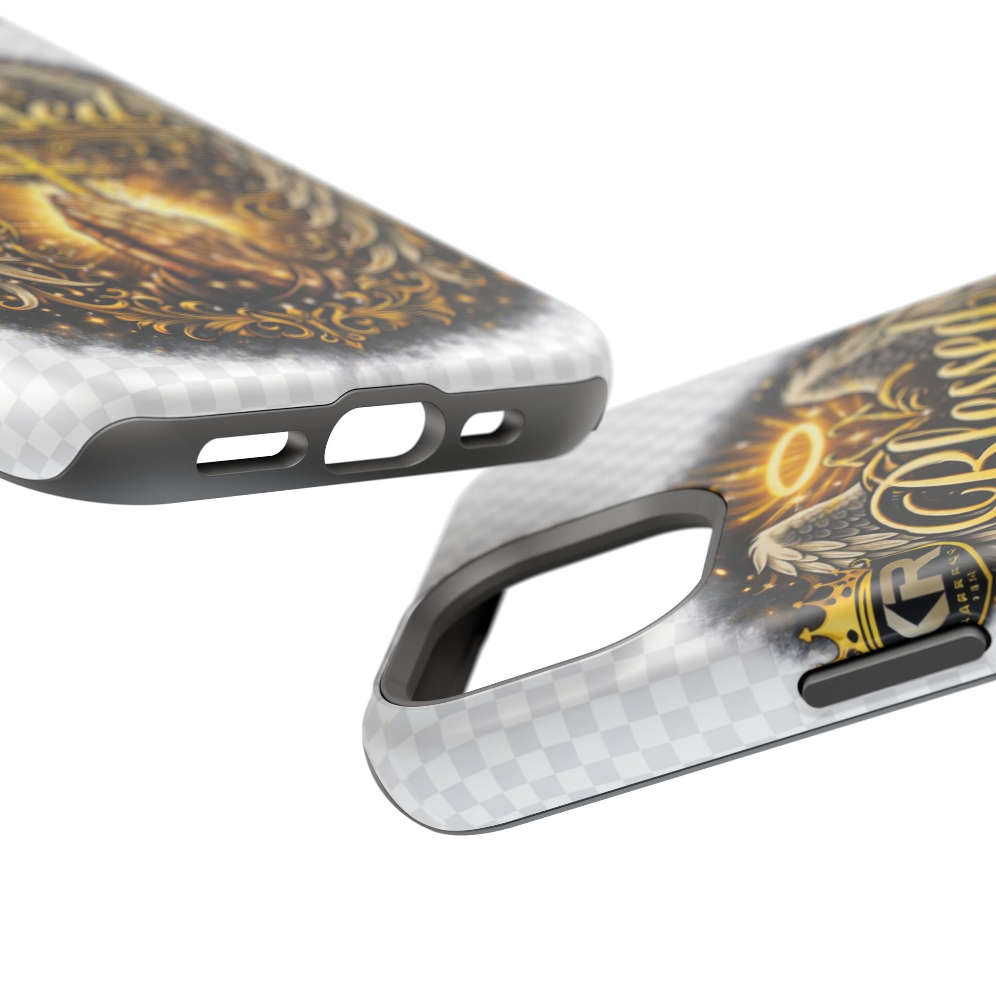 Blessed Cross Phone Case — Impact-Resistant Religious iPhone Case