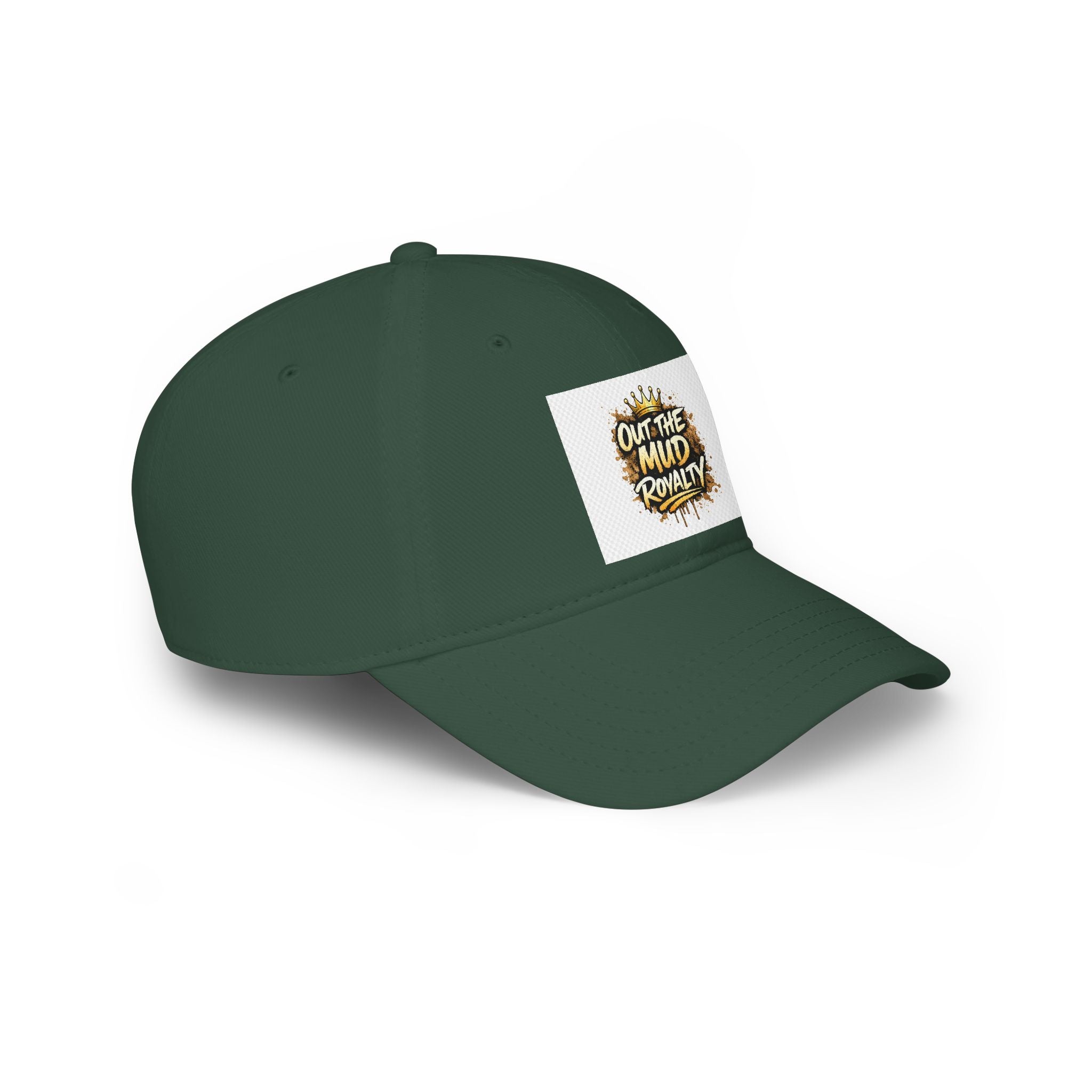 Low Profile Baseball Cap — "Out the Mud Royalty" Crown Graphic Hat