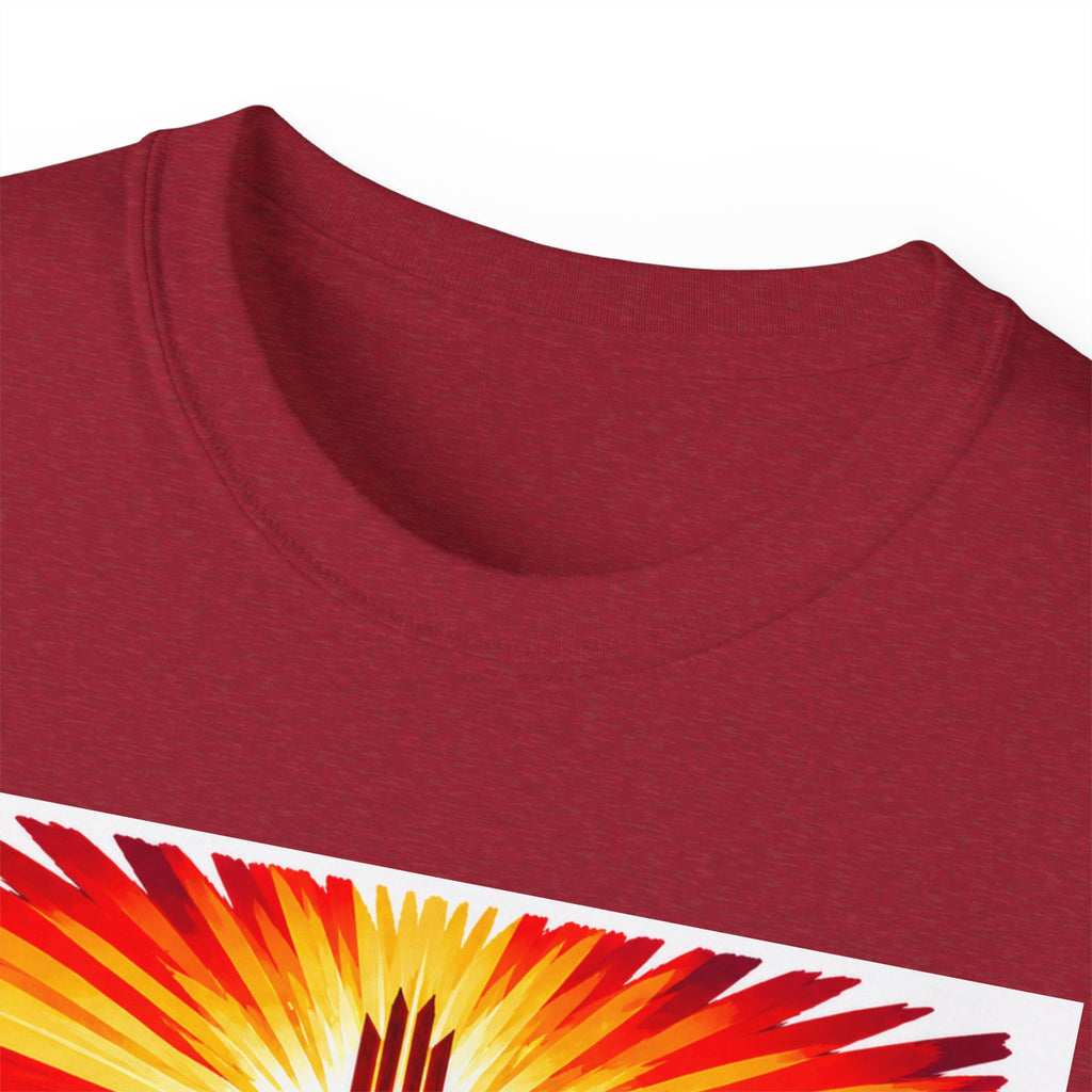 Desert Vibes Arizona T-Shirt – Southwestern Sunset Cactus Graphic with AZ-10 Back