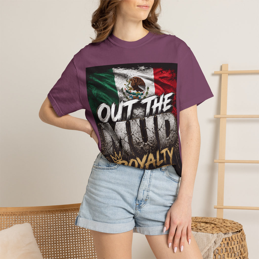 Out The Mud Royalty T-Shirt — Mexican Flag Streetwear Tee