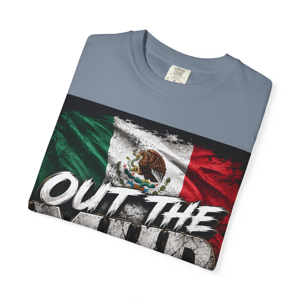 Out The Mud Royalty T-Shirt — Mexican Flag Streetwear Tee