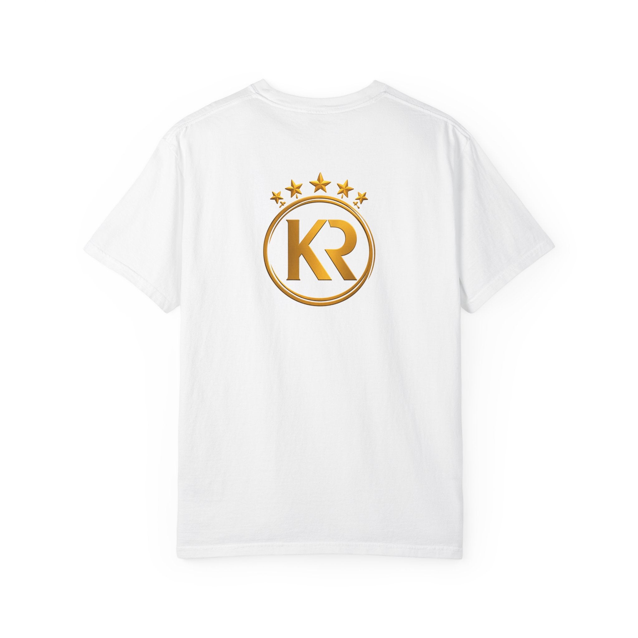 Royalty King Lion T-Shirt — Gold Crest Graphic Tee