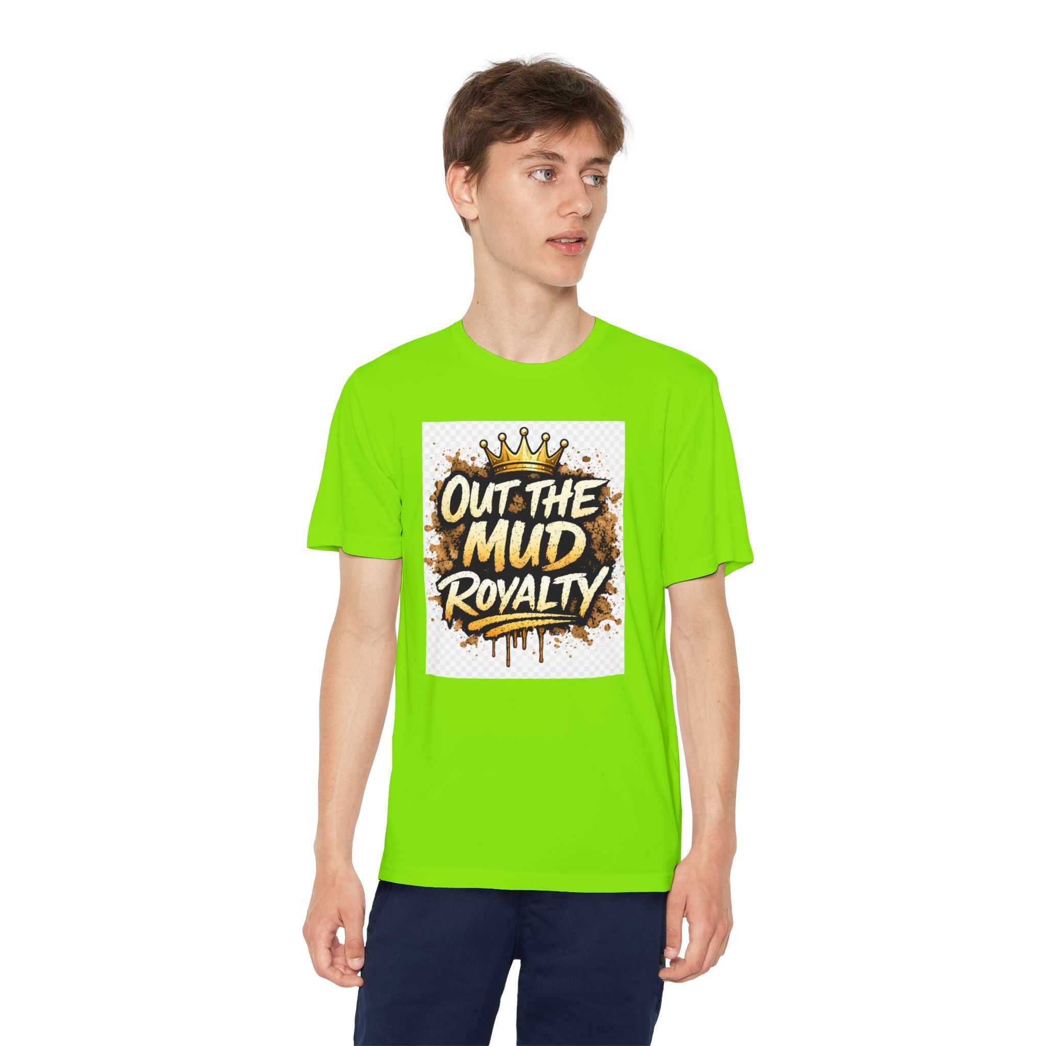 Youth Competitor Tee — "Out the Mud Royalty" Graphic Tee