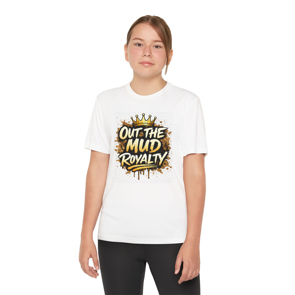 Youth Competitor Tee — "Out the Mud Royalty" Graphic Tee