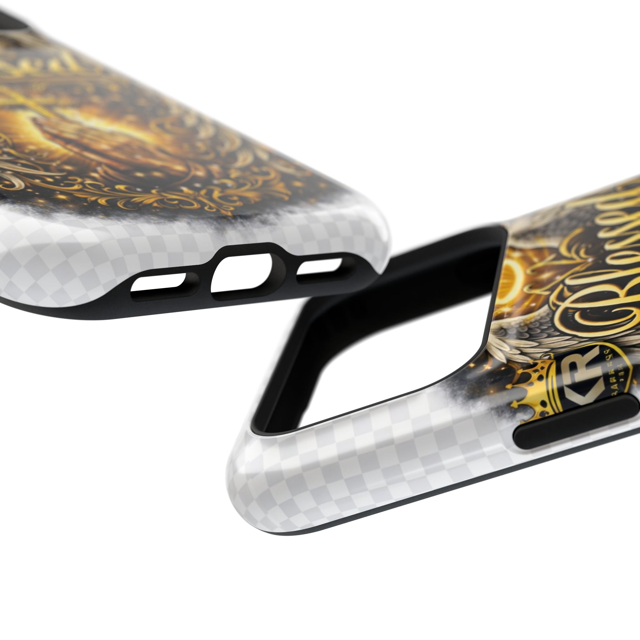 Blessed Cross Phone Case — Impact-Resistant Religious iPhone Case