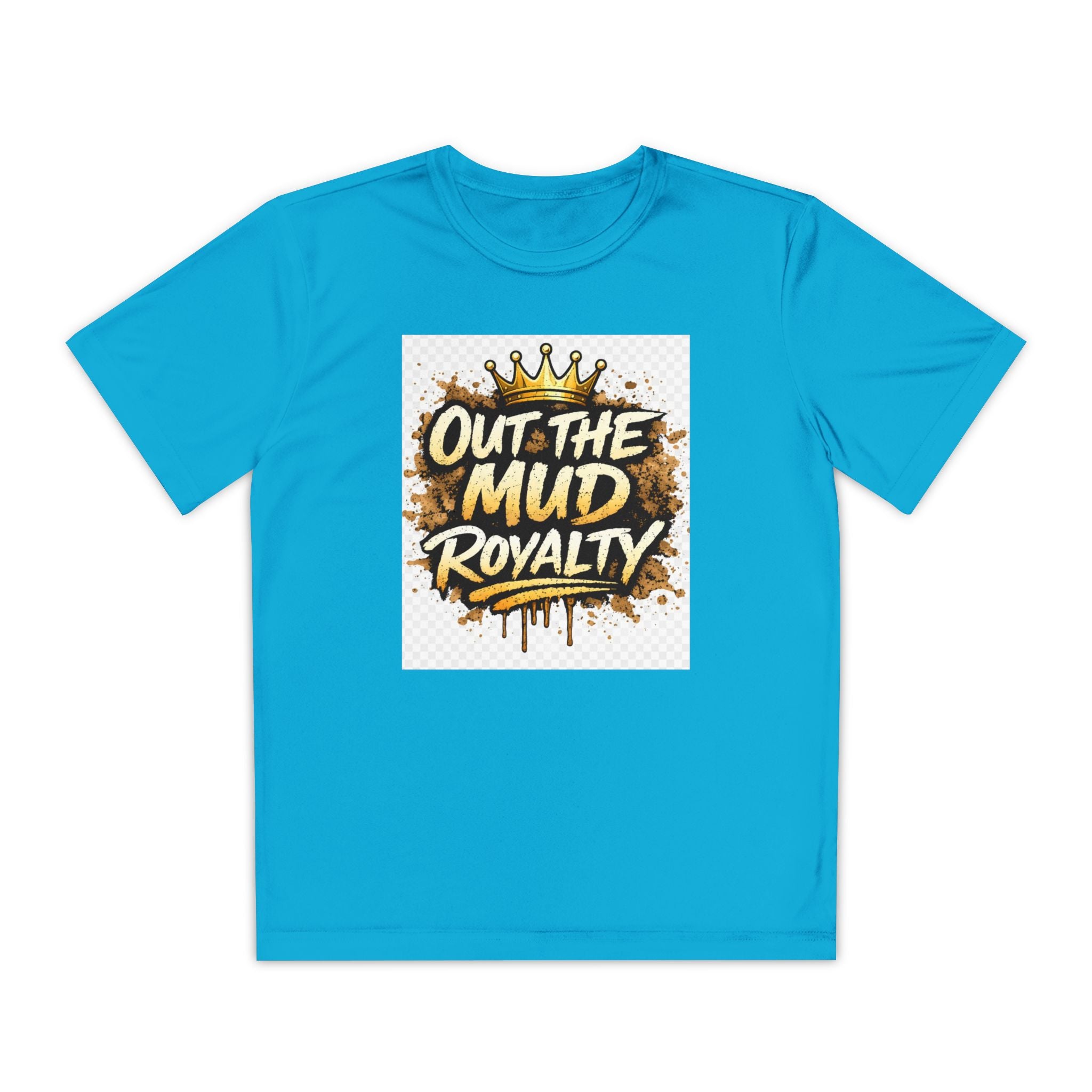 Youth Competitor Tee — "Out the Mud Royalty" Graphic Tee