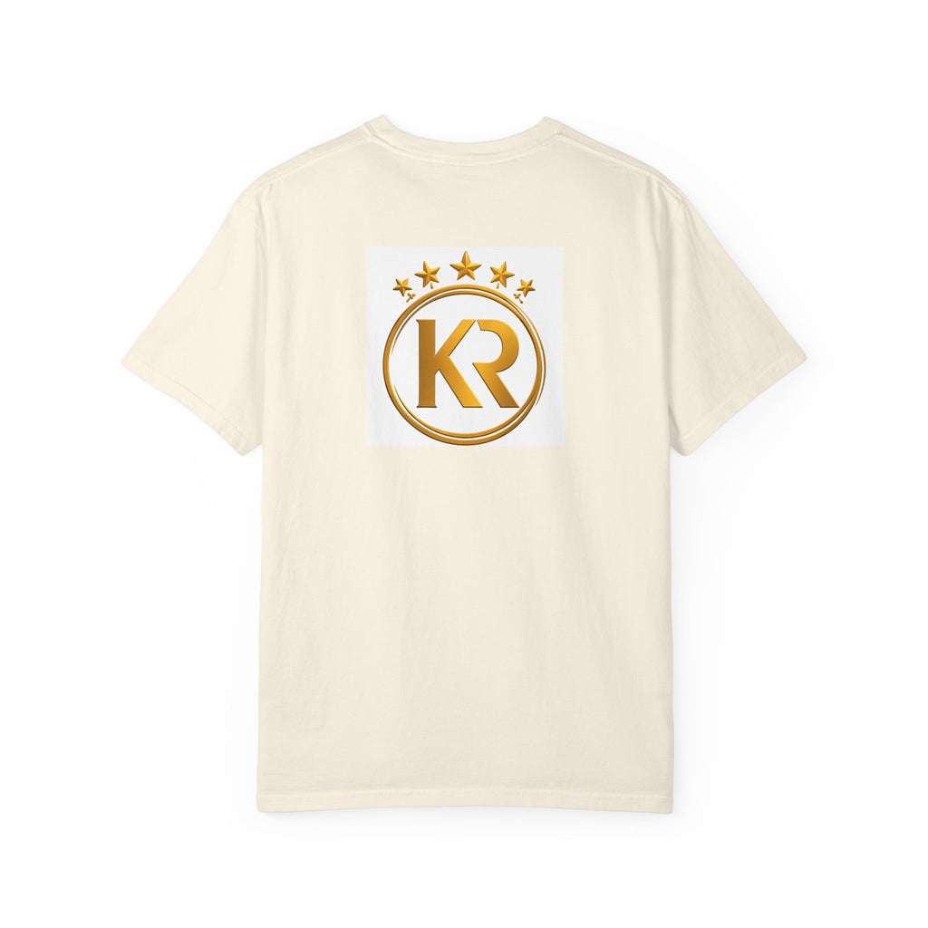 Royalty King Lion T-Shirt — Gold Crest Graphic Tee