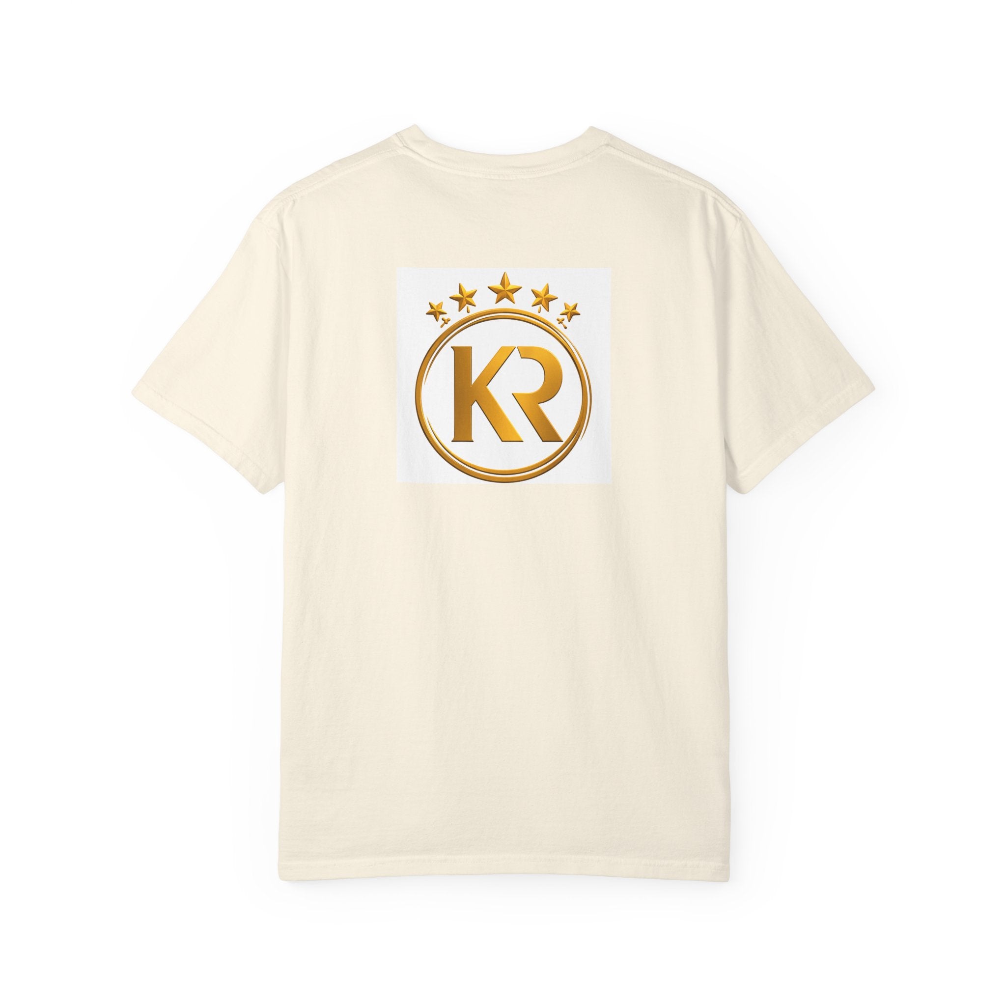 Royalty King Lion T-Shirt — Gold Crest Graphic Tee