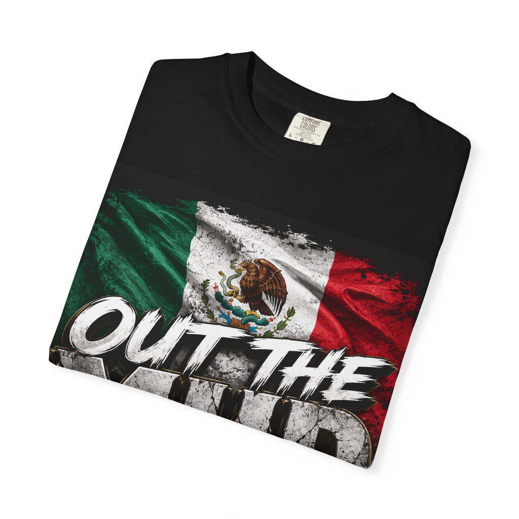 Out The Mud Royalty T-Shirt — Mexican Flag Streetwear Tee