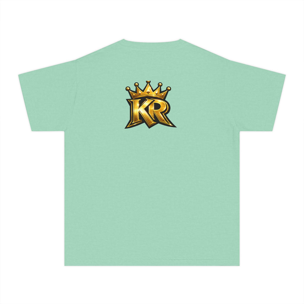 Youth Tee — "Out the Mud Royalty" Crown Graphic Shirt