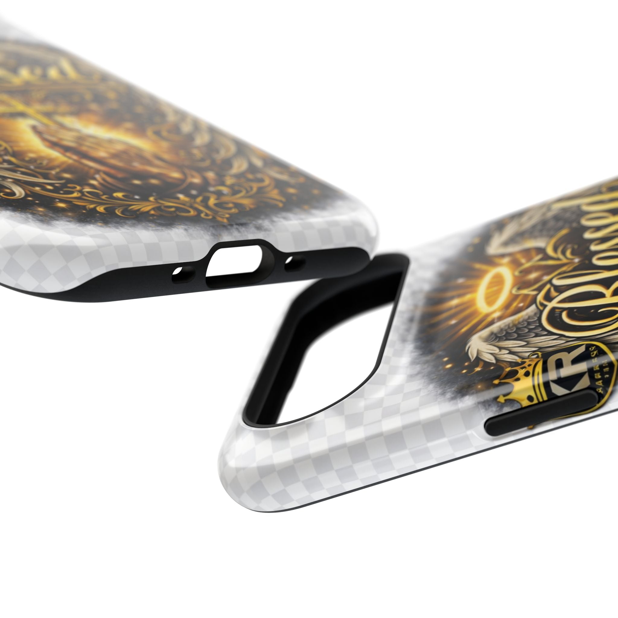 Blessed Cross Phone Case — Impact-Resistant Religious iPhone Case