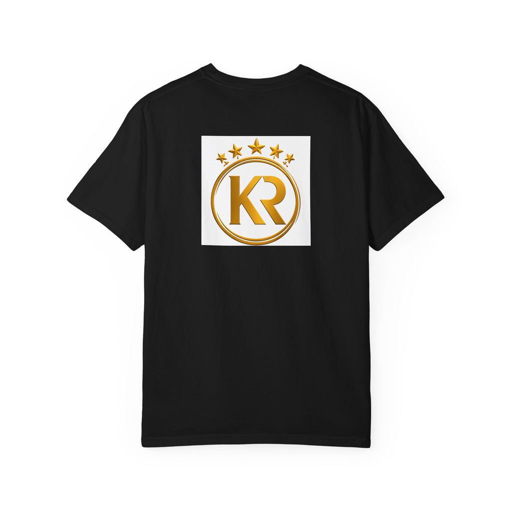 Royalty King Lion T-Shirt — Gold Crest Graphic Tee