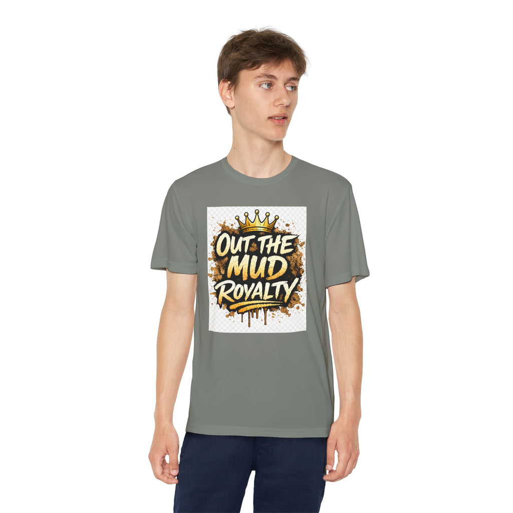 Youth Competitor Tee — "Out the Mud Royalty" Graphic Tee