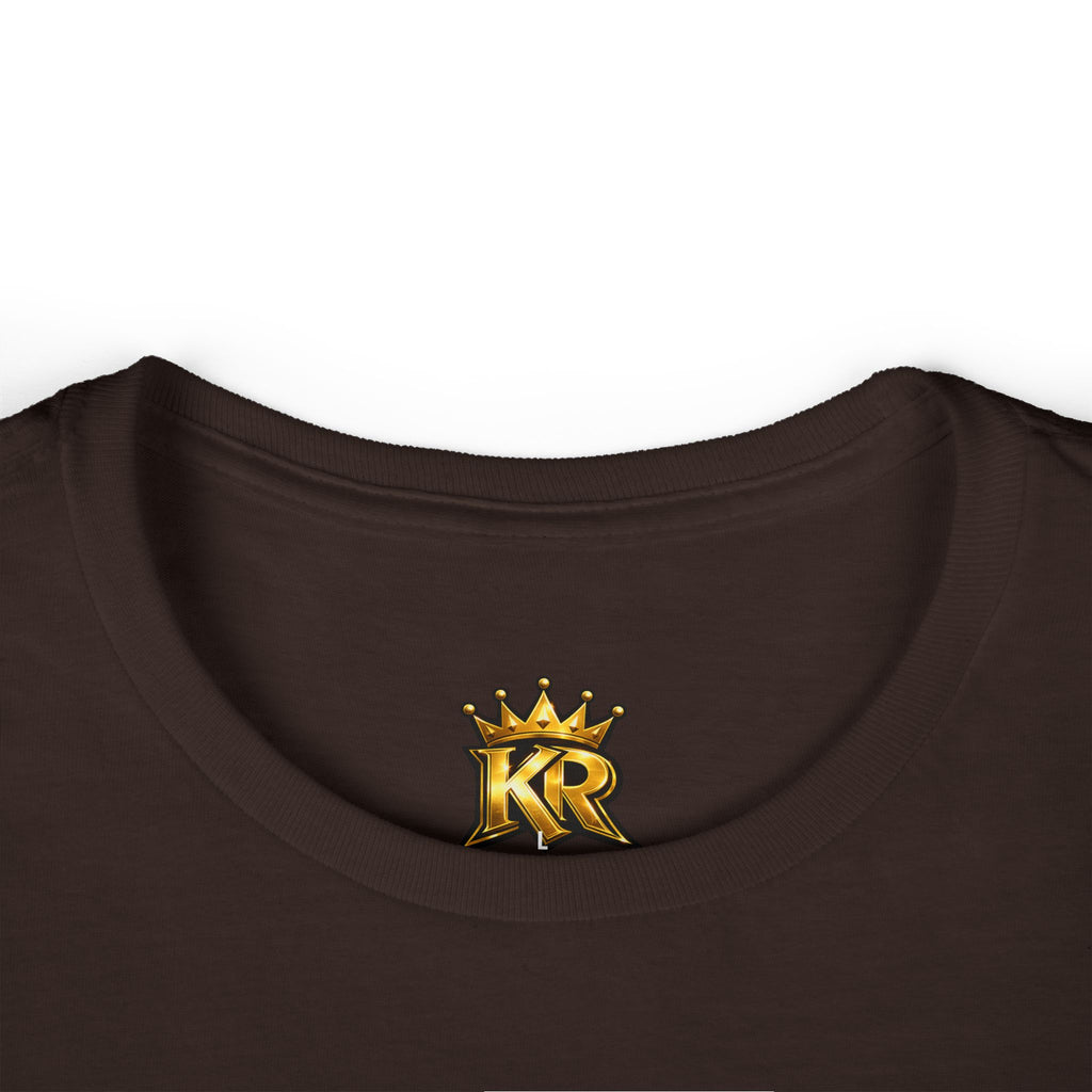 Out The Mud Royalty Women's Tee — Mud-Grit Crown Graphic Shirt for Strong, Hustling Women