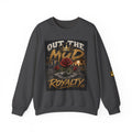 Crewneck Sweatshirt - "Out the Mud Royalty" Vintage Rose & Crown Graphic
