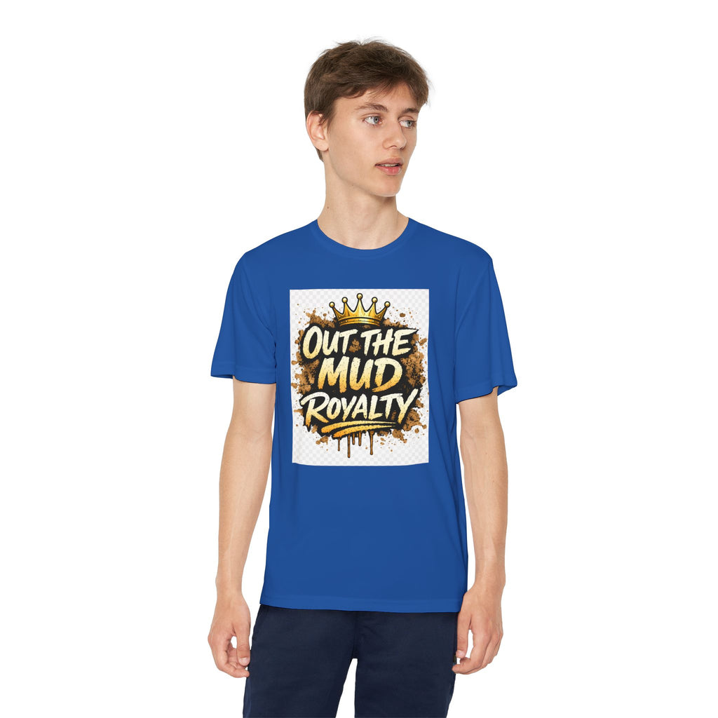Youth Competitor Tee — "Out the Mud Royalty" Graphic Tee