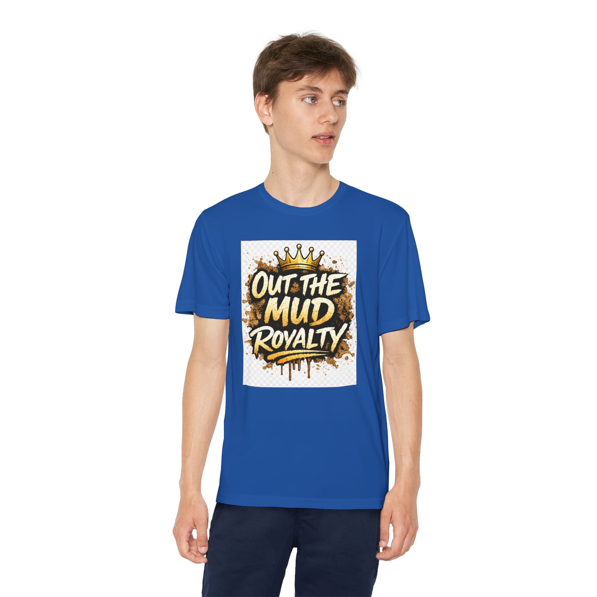 Youth Competitor Tee — "Out the Mud Royalty" Graphic Tee