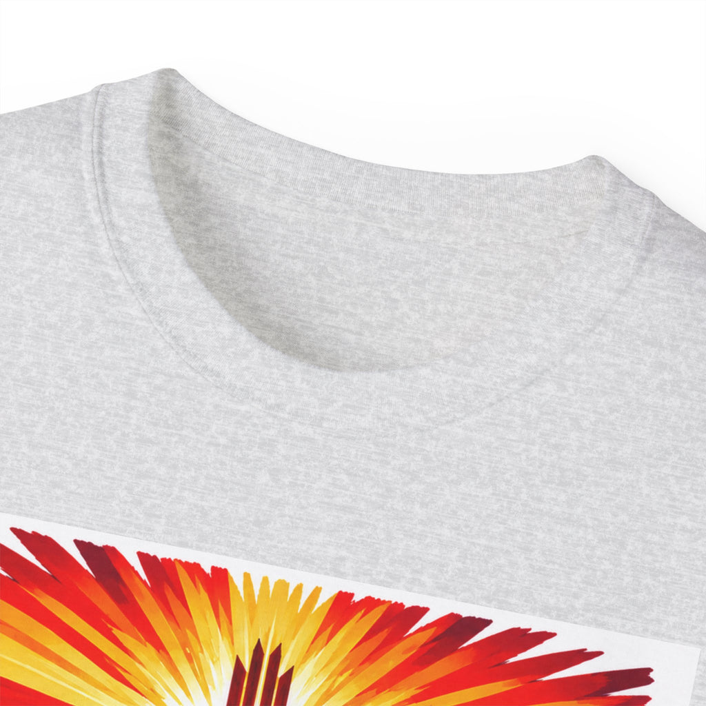 Desert Vibes Arizona T-Shirt – Southwestern Sunset Cactus Graphic with AZ-10 Back