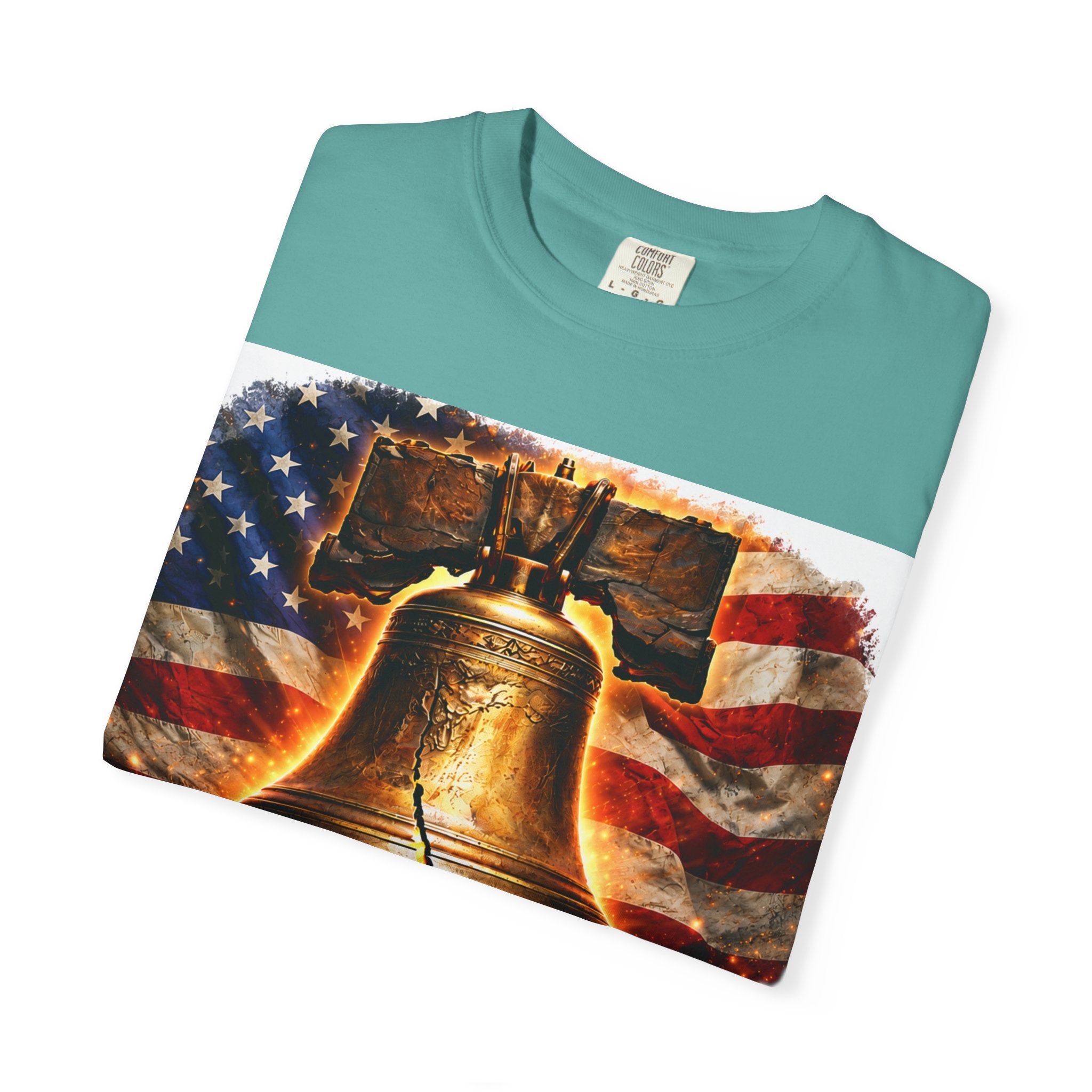 Liberty Bell T-Shirt — Patriotic American Flag Tee