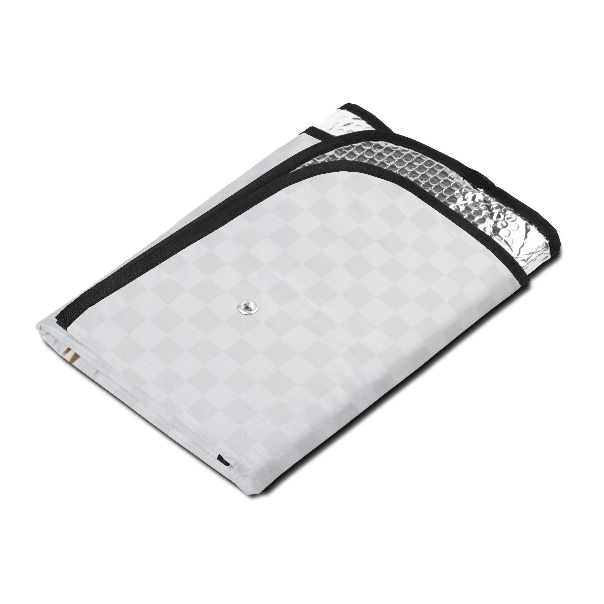Car Sun Shade — "Out the Mud Royalty" Graphic Windshield Cover