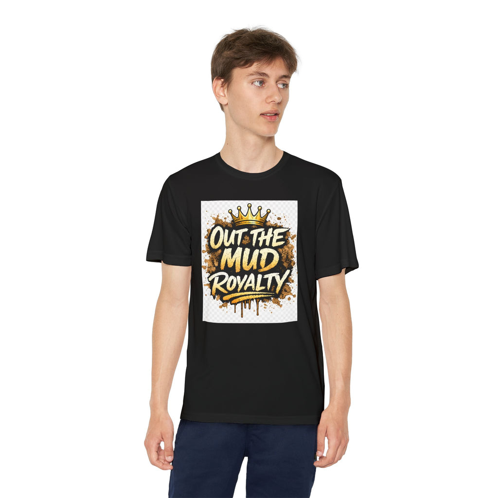 Youth Competitor Tee — "Out the Mud Royalty" Graphic Tee