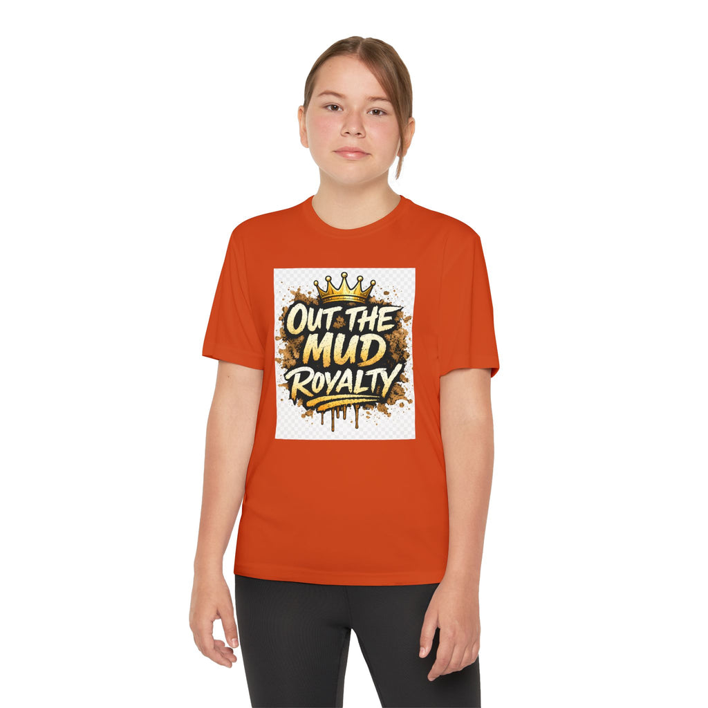 Youth Competitor Tee — "Out the Mud Royalty" Graphic Tee