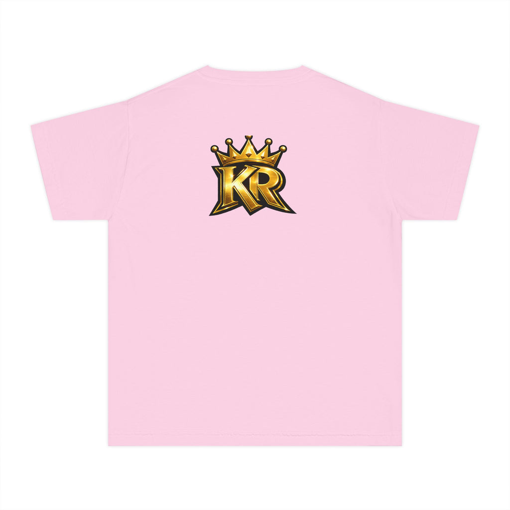 Youth Tee — "Out the Mud Royalty" Crown Graphic Shirt