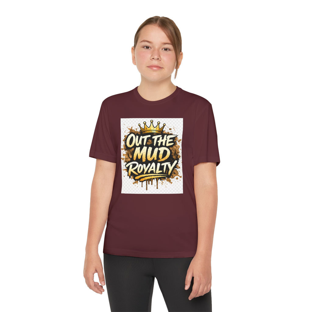 Youth Competitor Tee — "Out the Mud Royalty" Graphic Tee
