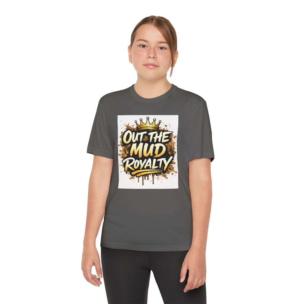 Youth Competitor Tee — "Out the Mud Royalty" Graphic Tee