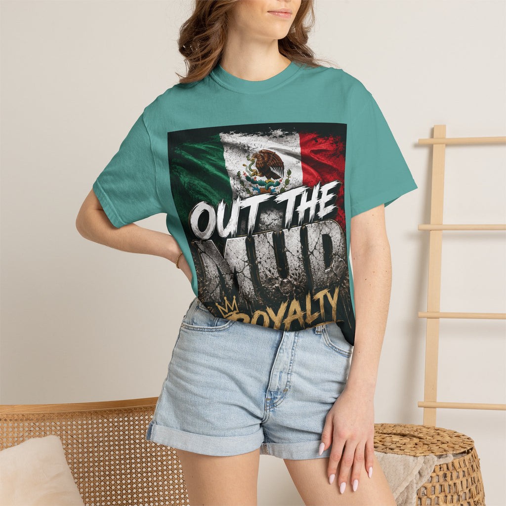 Out The Mud Royalty T-Shirt — Mexican Flag Streetwear Tee