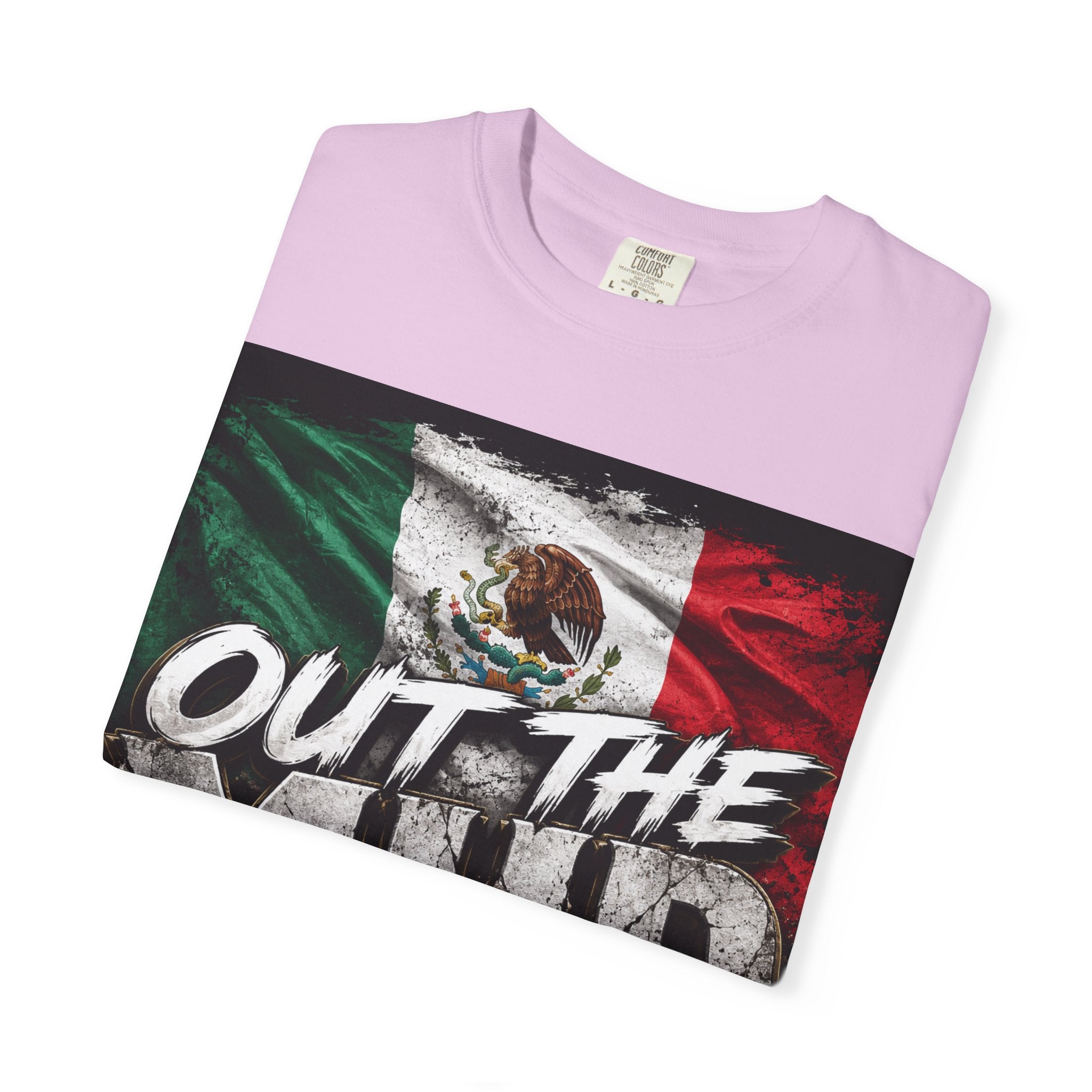 Out The Mud Royalty T-Shirt — Mexican Flag Streetwear Tee