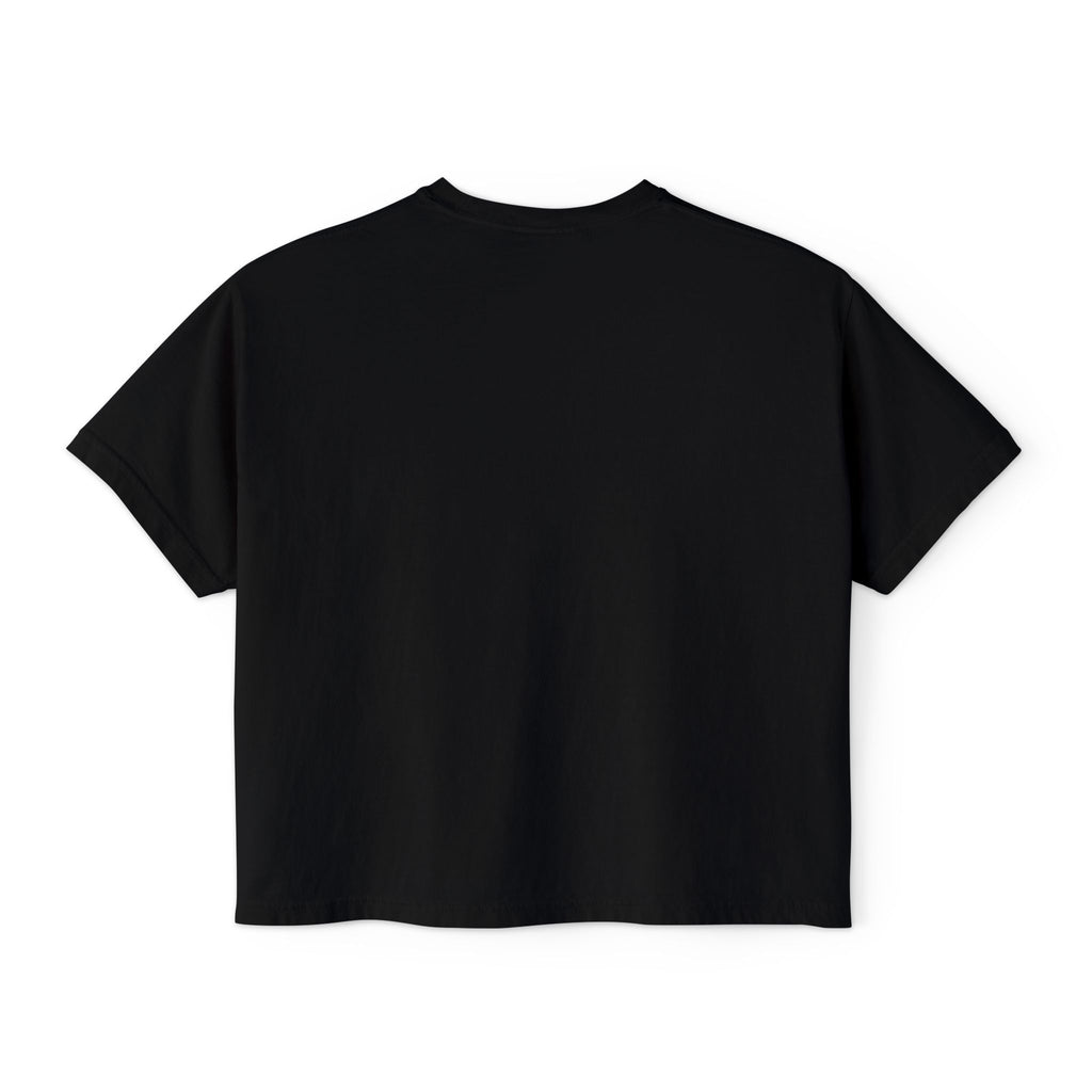 Out The Mud Royalty Women's Boxy Tee — Mud Crown Graphic Crop T-Shirt