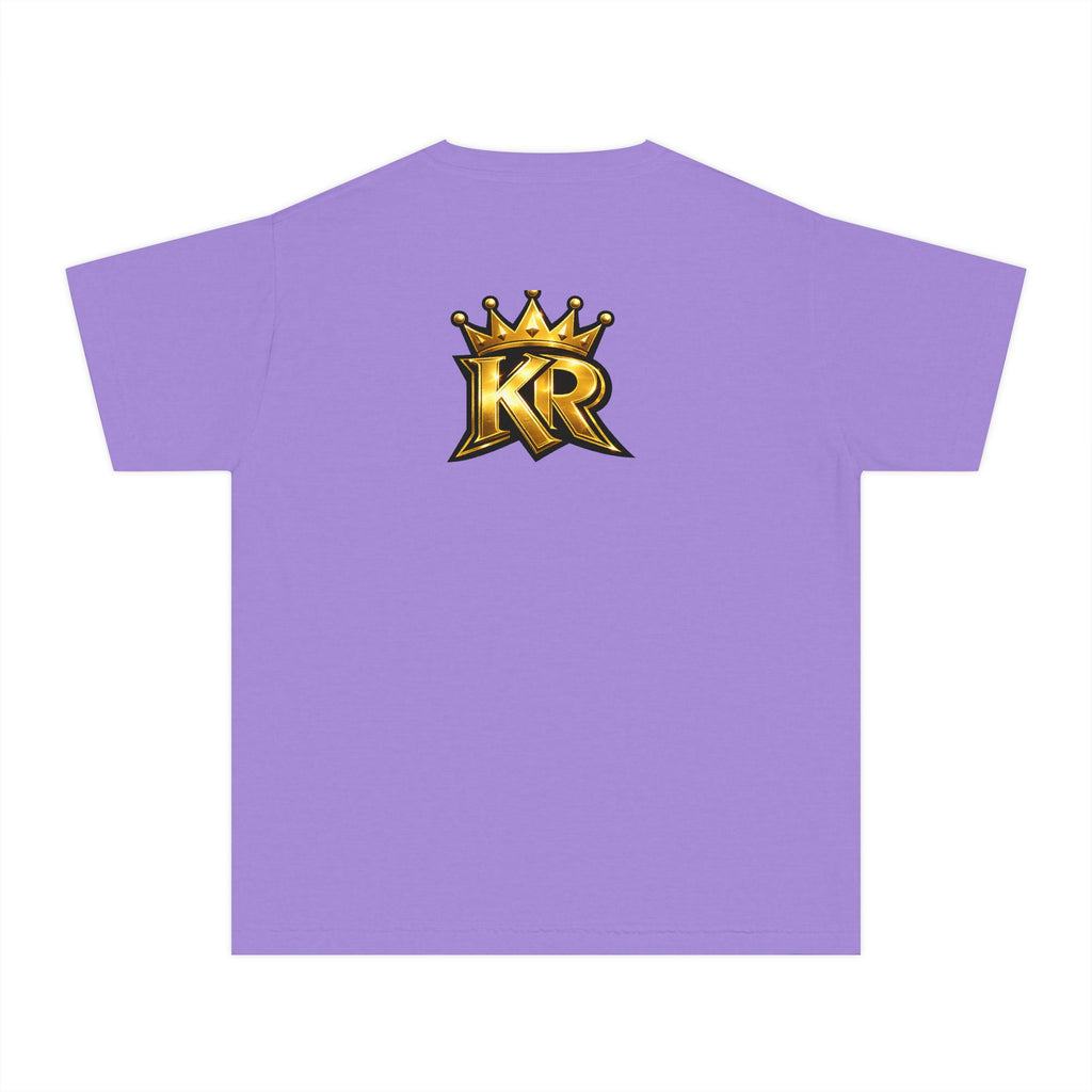 Youth Tee — "Out the Mud Royalty" Crown Graphic Shirt