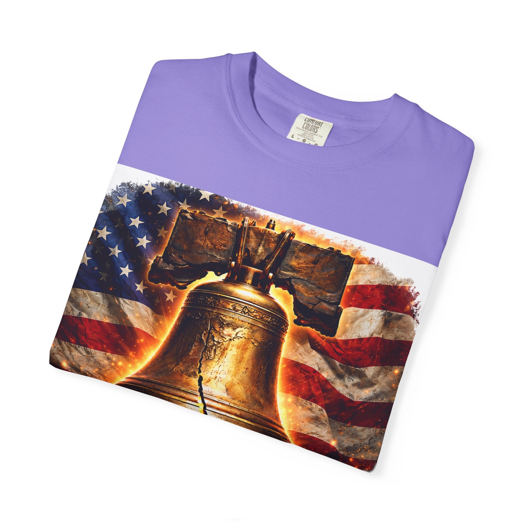 Liberty Bell T-Shirt — Patriotic American Flag Tee
