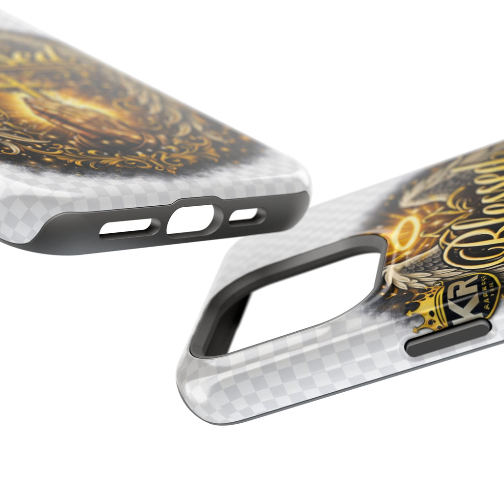 Blessed Cross Phone Case — Impact-Resistant Religious iPhone Case