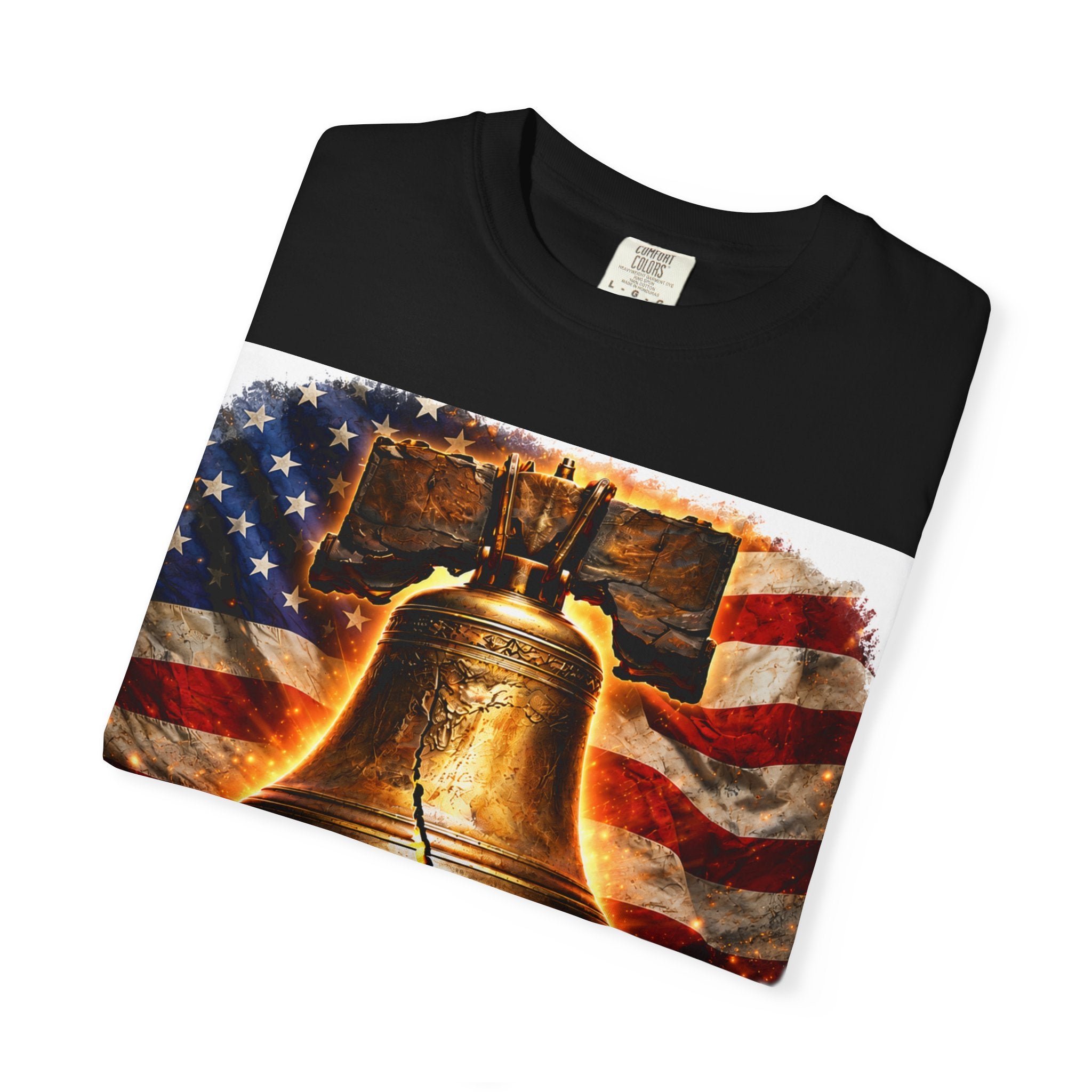 Liberty Bell T-Shirt — Patriotic American Flag Tee