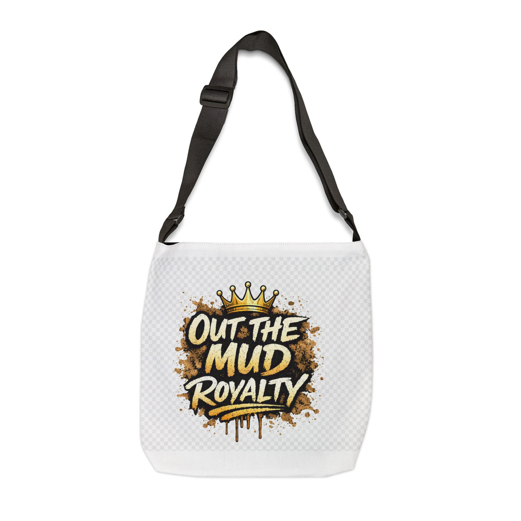 Out the Mud Royalty Adjustable Tote Bag – Urban Crown Graphic Shoulder Bag