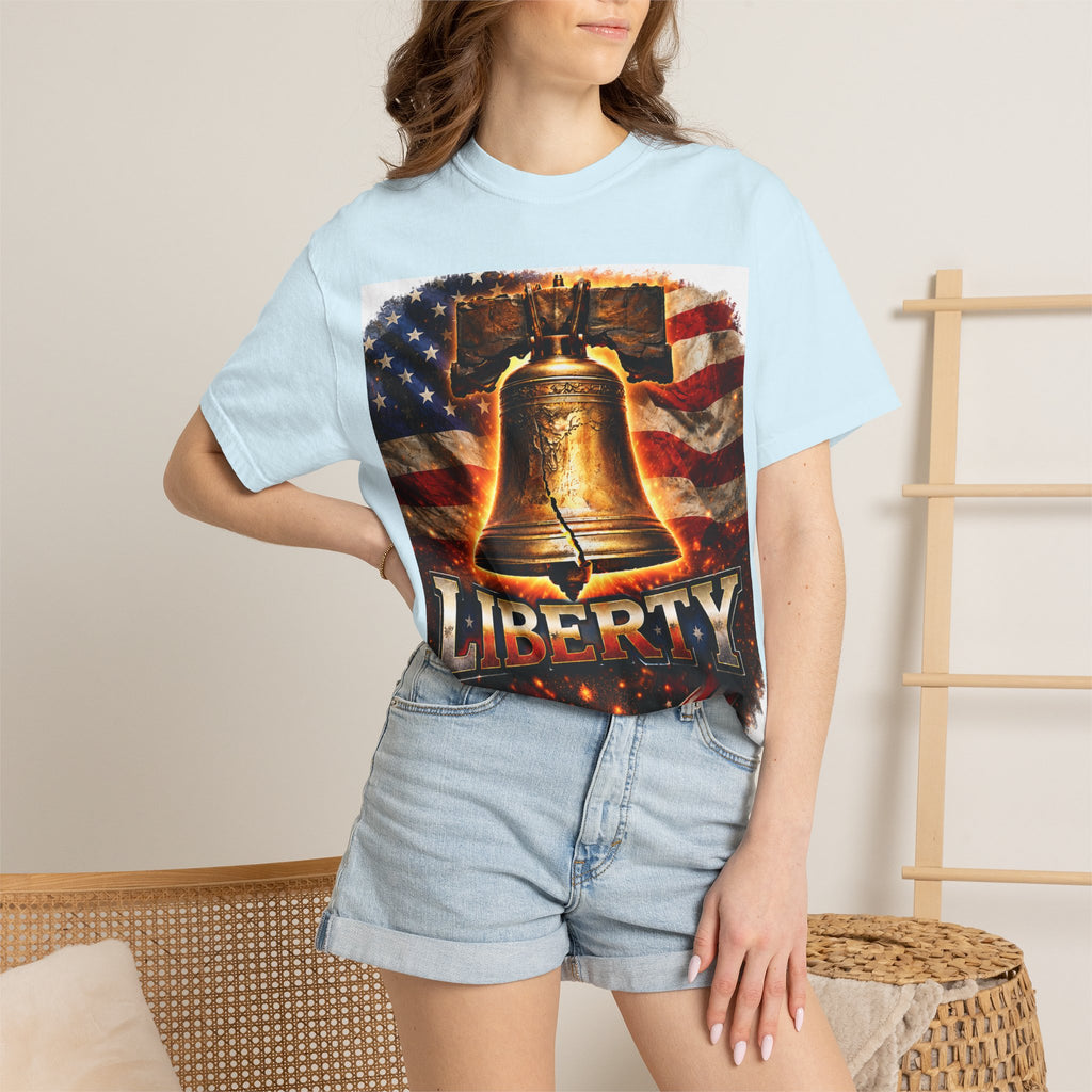 Liberty Bell T-Shirt — Patriotic American Flag Tee