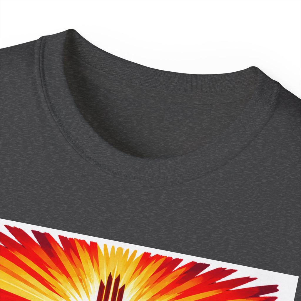 Desert Vibes Arizona T-Shirt – Southwestern Sunset Cactus Graphic with AZ-10 Back